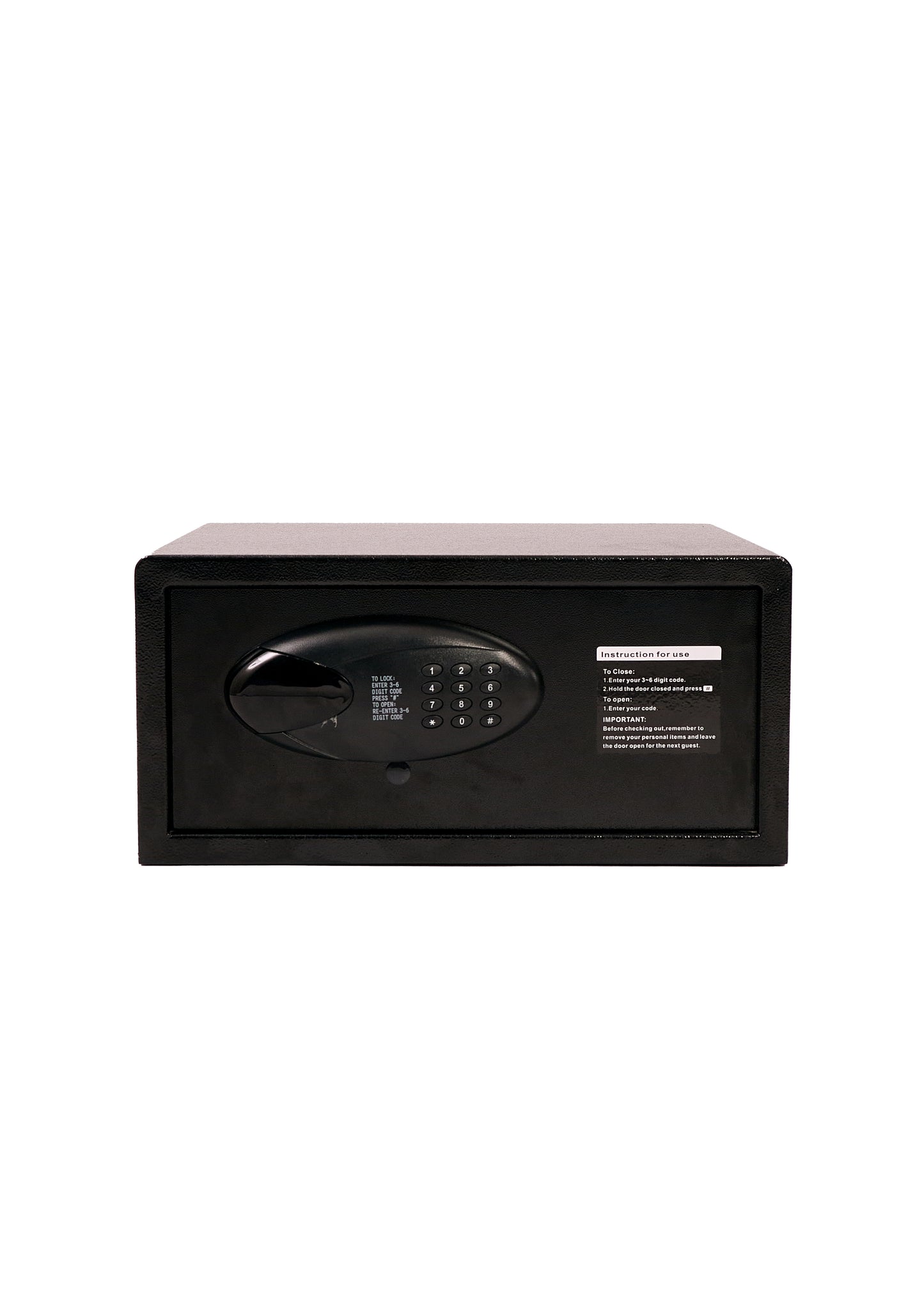 ELECTRONIC SAFE - LSA HOTEL SUPPLIES