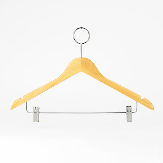 WOODEN ANTI THEFT HANGER - LSA HOTEL SUPPLIES